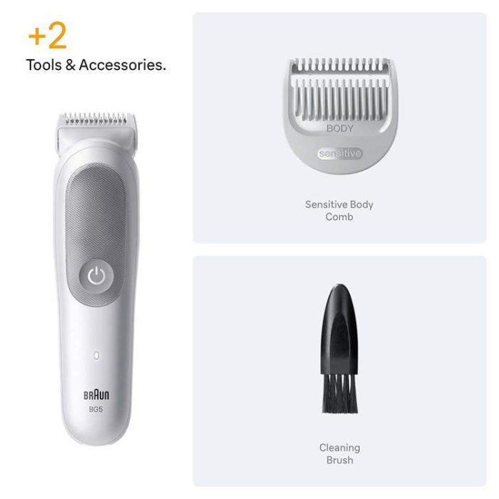 Braun - Braun Body Groomer BG 5500 Gentle - Grå