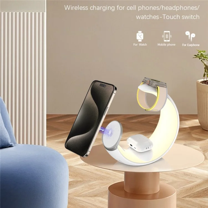 OEM - 3-in-1 Trådlös Laddare Samsung Galaxy, Watch, Buds