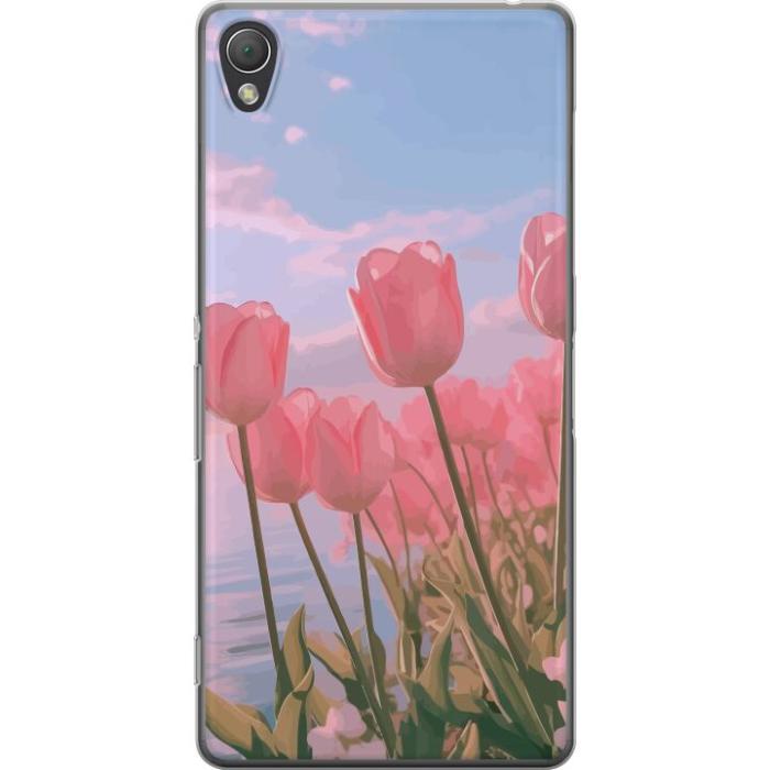 iSecrets - Mobilskal till Sony Xperia Z3 med Rosa Tulpaner