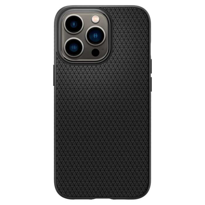 Spigen - SPIGEN iPhone 14 Pro Liquid Air Skal - Svart