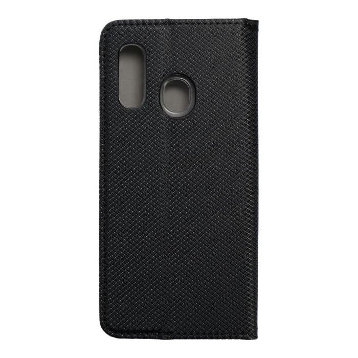 OEM - Galaxy A40 Plånboksfodral Smart Konstläder - Svart