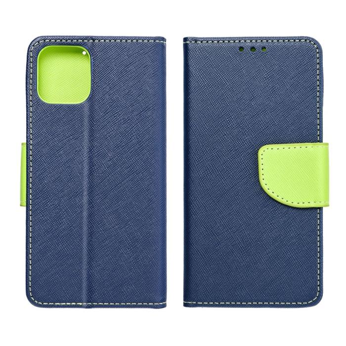 UTGATT1 - Realme C35 Plånboksfodral Fancy Eco Läder - Blå