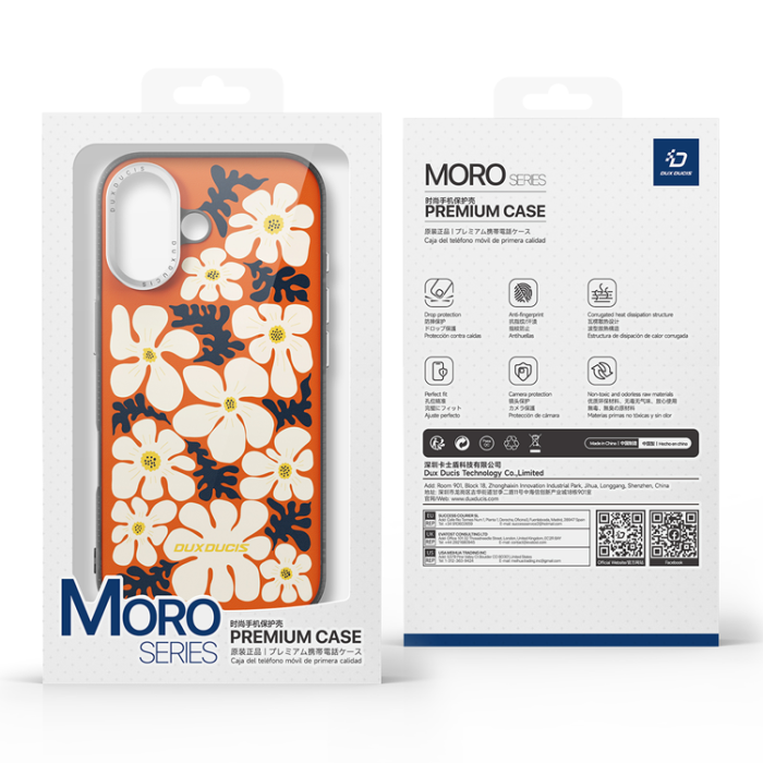 Dux Ducis - DUX DUCIS iPhone 17 Mobiskal MagSafe Moro - Orange