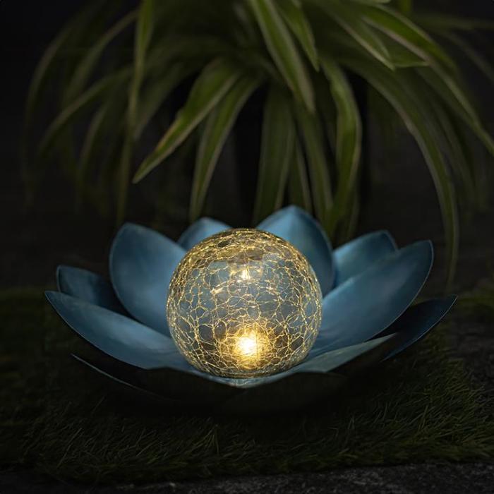 Forever Light - Forever Light SUNARI Solar Lampa 3000K 600mAh Ni-MH - Blå
