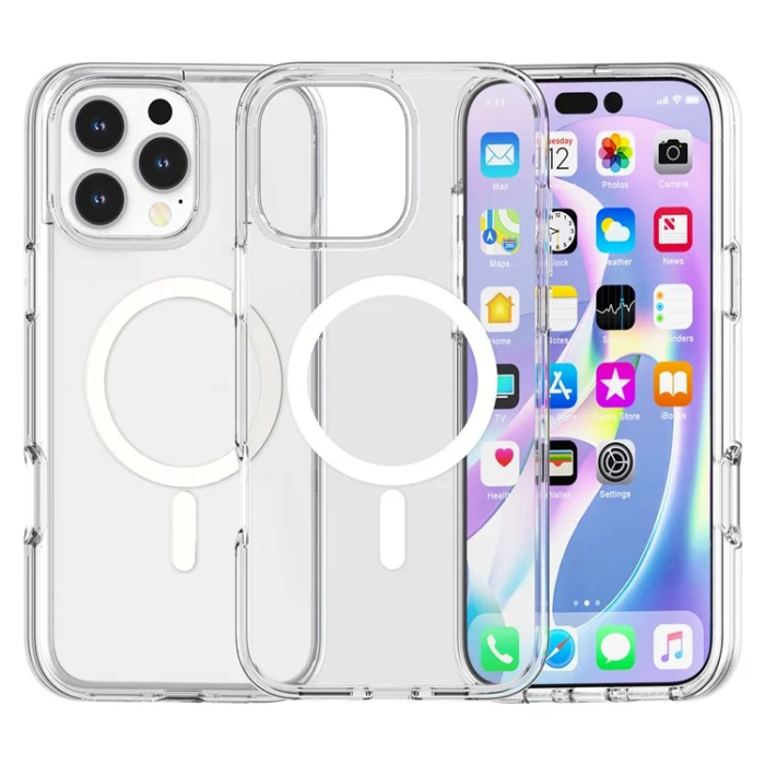 A-One Brand - iPhone 16 Pro Max Mobilskal MagSafe - Transparent