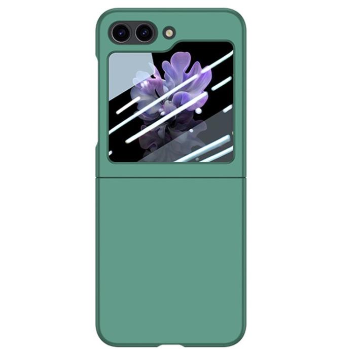 A-One Brand - Galaxy Z Flip 5 Mobilskal Shockproof - Mörkgrön