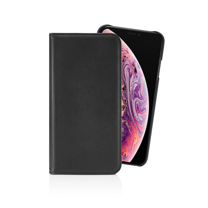 Pipetto - Pipetto Magnetic Folio för iPhone XS Max - Marinblå