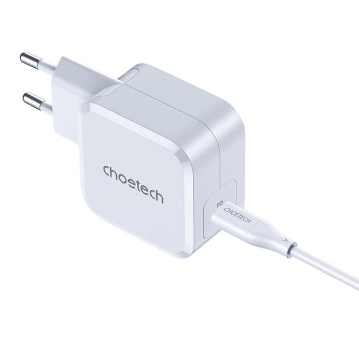 UTGATT1 - Choetech PD Snabb Väggladdare USB-C 45W - Vit