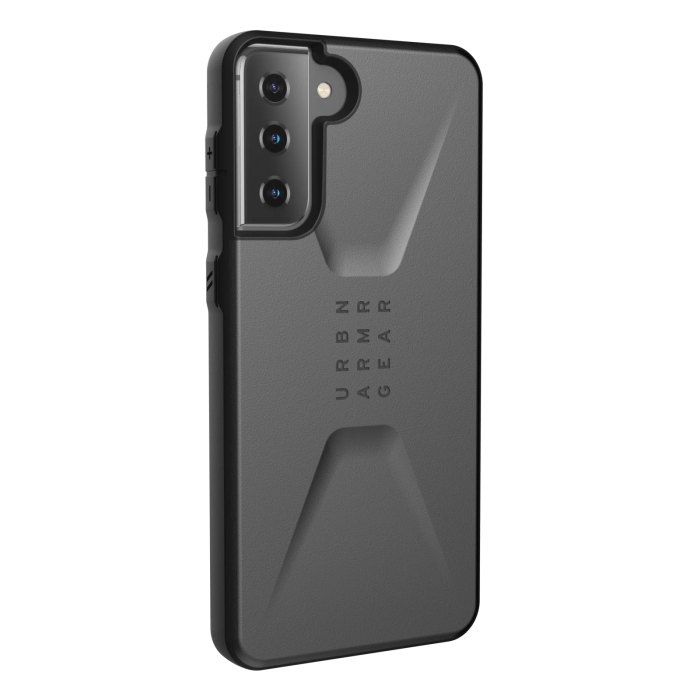 UTGATT1 - UAG Samsung Galaxy S21 Plus Civil-Fodral Silver