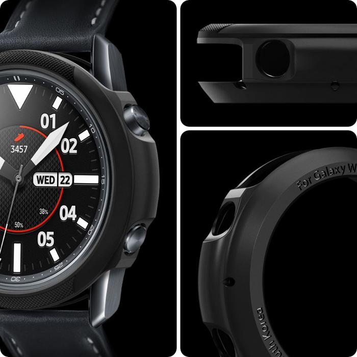 UTGATT1 - SPIGEN Liquid Air Galaxy Watch 3 (41mm) - Matte Black