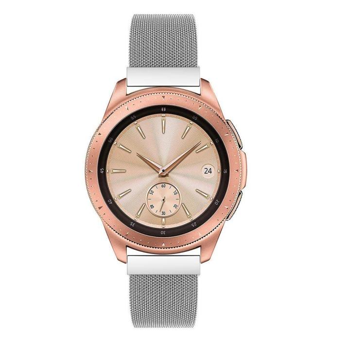 UTGATT5 - Tech-Protect Milaneseband Samsung Galaxy Watch 3 45mm - Silver