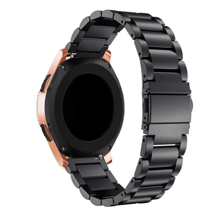 Tech-Protect - Tech-Protect Stainless Samsung Galaxy Watch 3 45mm - Svart