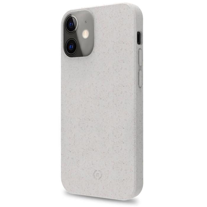 UTGATT5 - Celly Earth Miljövänligt skal iPhone 12 Mini Vit