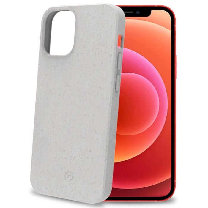 UTGATT5 - Celly Earth Miljövänligt skal iPhone 12 Mini Vit