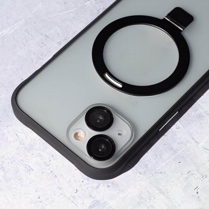 OEM - iPhone 13 Mobilskal MagSafe Ring - Svart