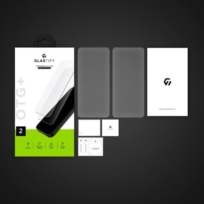 UTGATT - Glastify 2-Pack Xiaomi Poco X4 GT Härdat Glas Skärmskydd - Clear