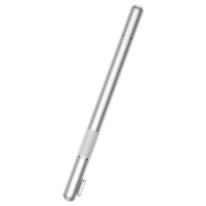 BASEUS - Baseus Golden Cudgel Dubbel Sidig Stylus Penna - Silver