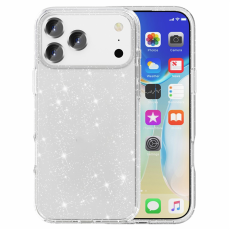 AMORUS - AMORUS iPhone 17 Pro Mobilskal Shockproof - Glittervit