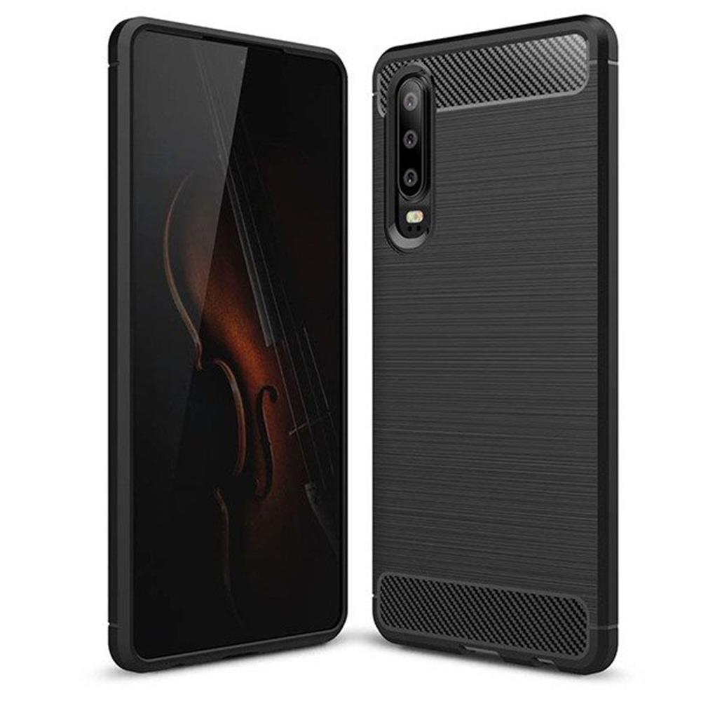 CARBON skal till Huawei P30 Svart | 2353 | AlltMobil