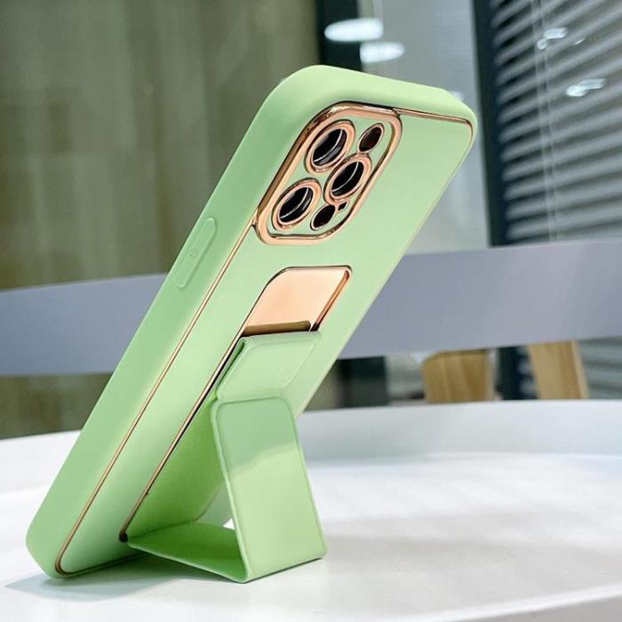 OEM - Galaxy A12 (2020/2021) Mobilskal Kickstand - Svart