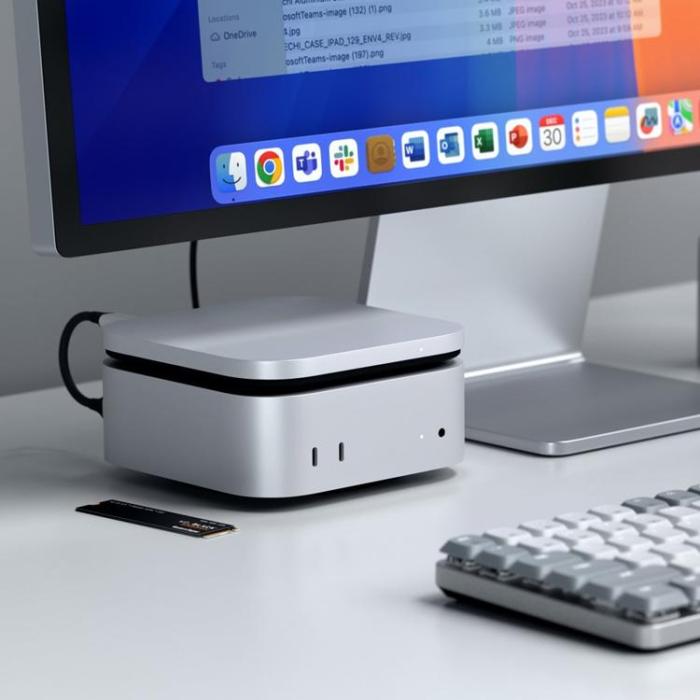 Satechi - Satechi USB4 Slim NVMe SSD-kabinett