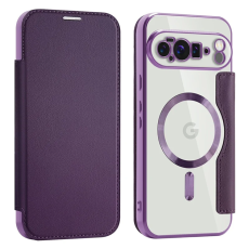 AMORUS - AMORUS Google Pixel 10 Pro XL Plånboksfodral Magsafe RFID - Lila