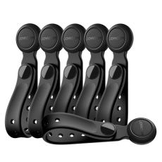 Joyroom - [6-Pack] Joyroom Silikon Magnetiska Kabelband - Svart