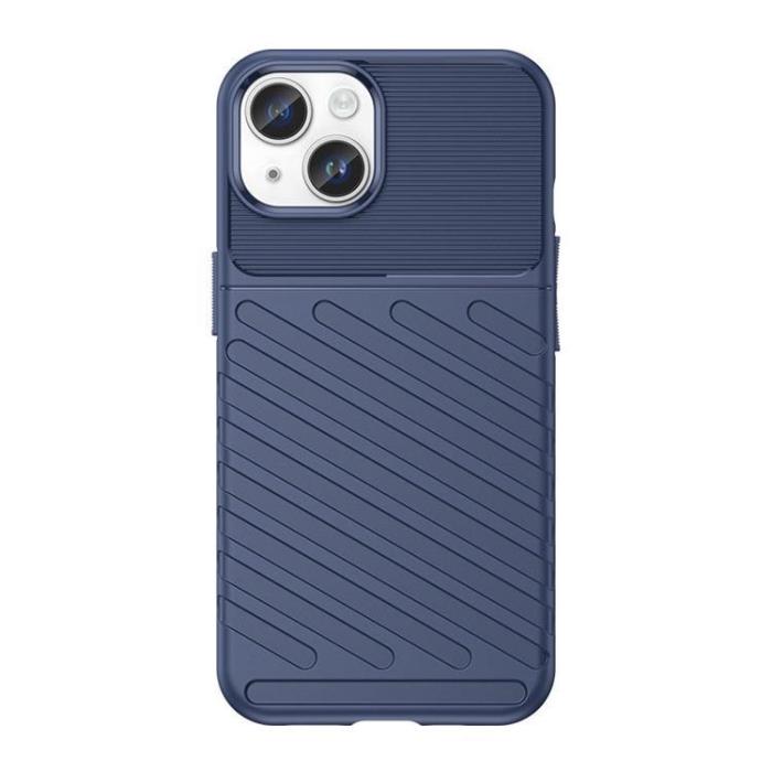 OEM - iPhone 15 Plus Mobilskal Thunder Armored - Blå