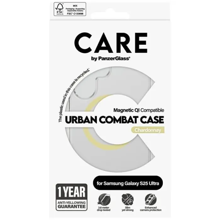 PanzerGlass - CARE By PanzerGlass Galaxy S25 Ultra Mobilskal MagSafe QI Urban Combat