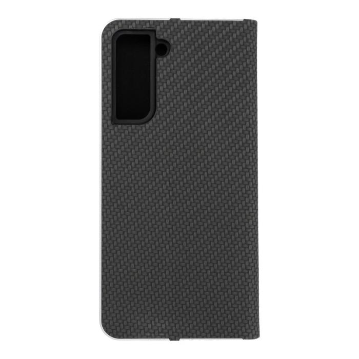 UTGATT1 - Forcell LUNA Carbon fodral till Samsung Galaxy S21 Svart
