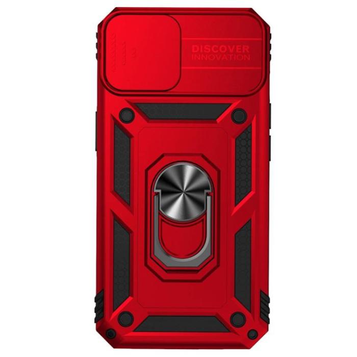 OEM - iPhone 14 Skal Ringhållare Kickstand - Röd