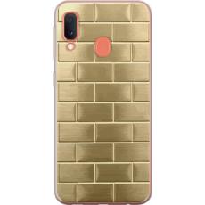 iSecrets - Mobilskal till Samsung Galaxy A20e med Gyllene Murstenar
