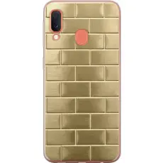Gustaf - Mobilskal till Samsung Galaxy A20e med Gyllene Murstenar