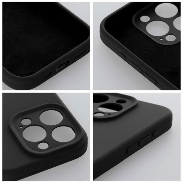 OEM - iPhone 16 Pro Max Mobilskal Silikon 2mm - Svart