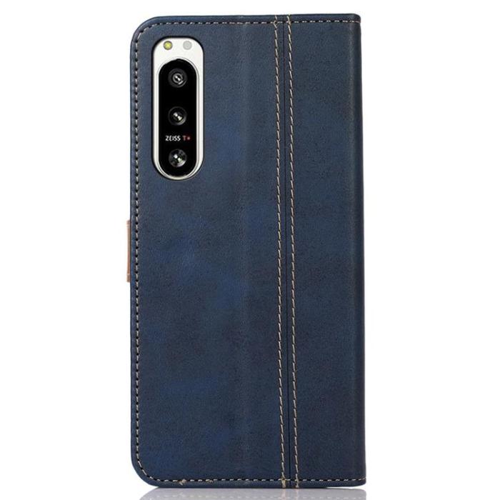 A-One Brand - Sony Xperia 5 IV Plånboksfodral Magnetic Clasp - Blå