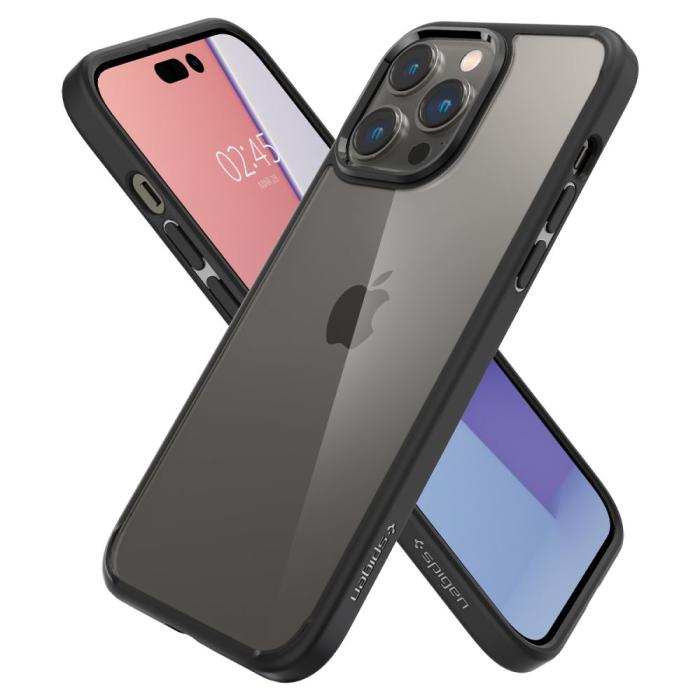 Spigen - Spigen iPhone 14 Pro Max Skal Ultra Hybrid - Matte Svart