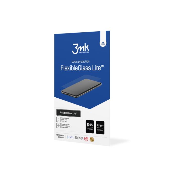 3MK - 3MK iPhone 13/13 Pro Hybrid Okrossbart Glas FlexibleGlass Lite