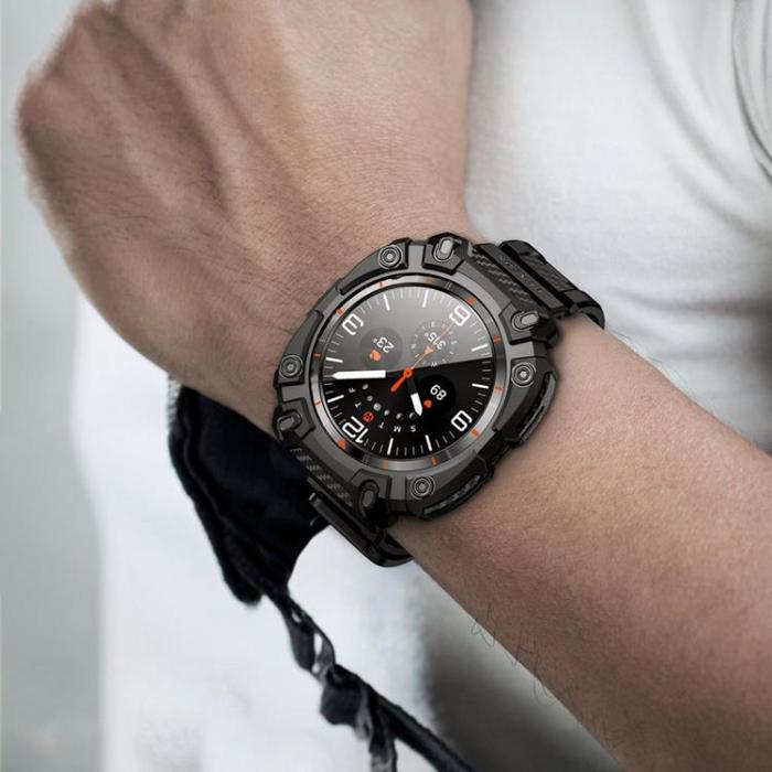 SupCase - SupCase Galaxy Watch Ultra (47mm) Skal Och Armband/Härdat glas Skärmskydd