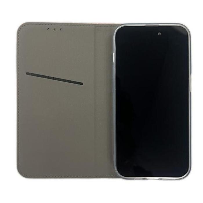 No name - iPhone 14 Pro Plånboksfodral Smart Magnet - Roséguld