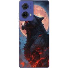 iSecrets - Mobilskal till Motorola Moto G85 med Ylande varg