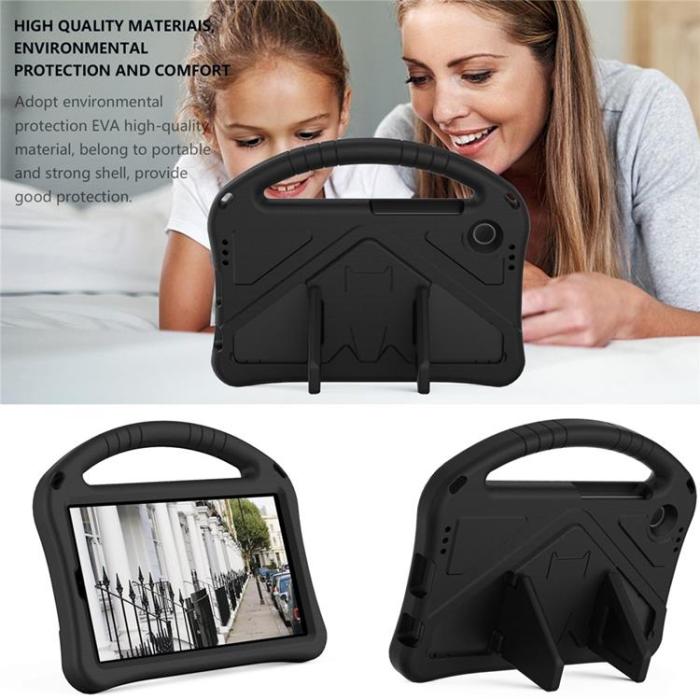 A-One Brand - Galaxy Tab A9 Skal Kickstand Shockproof - Svart