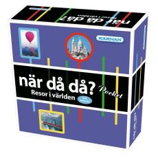 EGMONT - EGMONT Spel N&auml;r D&aring; D&aring;?-pocket Resor i V&auml;rlden (Nya fr&aring;gor) (SE)