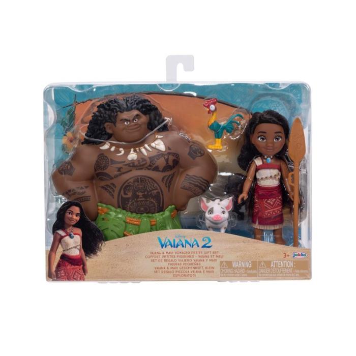 Disney - DISNEY Dockor Petite Doll Vaiana 2 Vaiana & Maui Gift Set 15cm