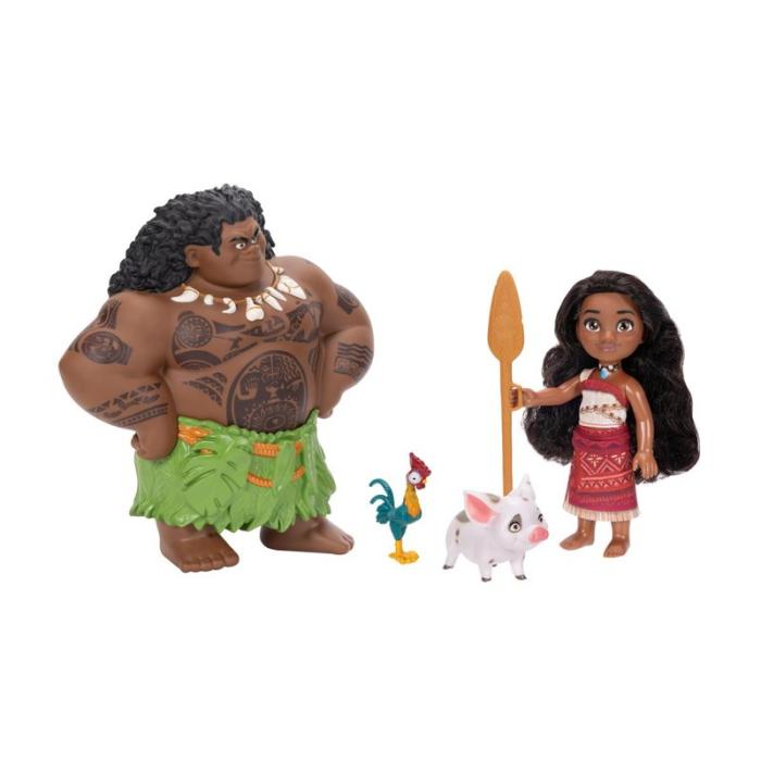 Disney - DISNEY Dockor Petite Doll Vaiana 2 Vaiana & Maui Gift Set 15cm
