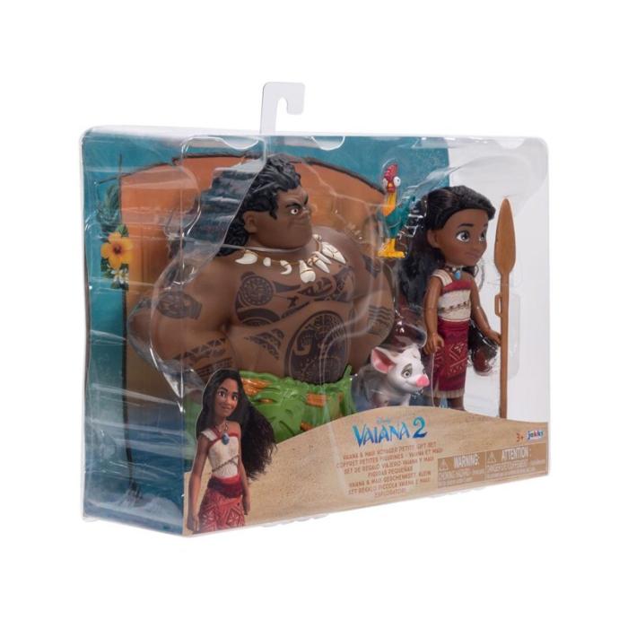 Disney - DISNEY Dockor Petite Doll Vaiana 2 Vaiana & Maui Gift Set 15cm