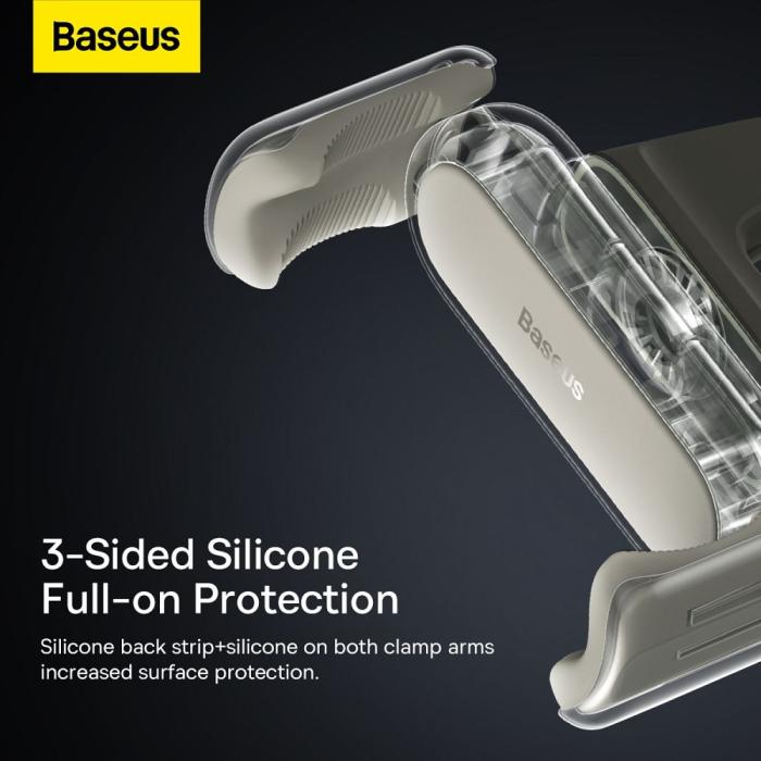 BASEUS - BASEUS bilhållare till luftventil Steel Cannon 2 - Vit