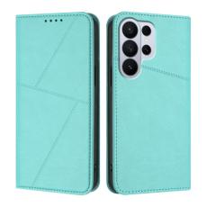 OEM - Pl&aring;nboksfodral f&ouml;r Samsung Galaxy S26 Ultra Magnetiskt Konstl&auml;der - Ljusbl&aring;