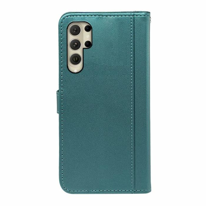 OEM - Plånboksfodral för Samsung Galaxy S26 Ultra Magnetiskt Konstläder - Grön
