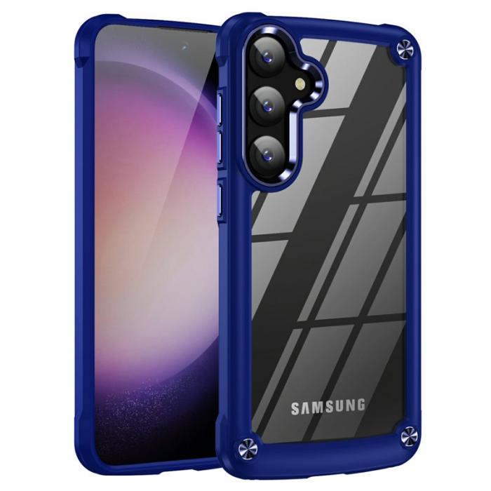 OEM - Mobilskal för Samsung Galaxy S26 Plus Stötbeständig PC + TPU - Blå