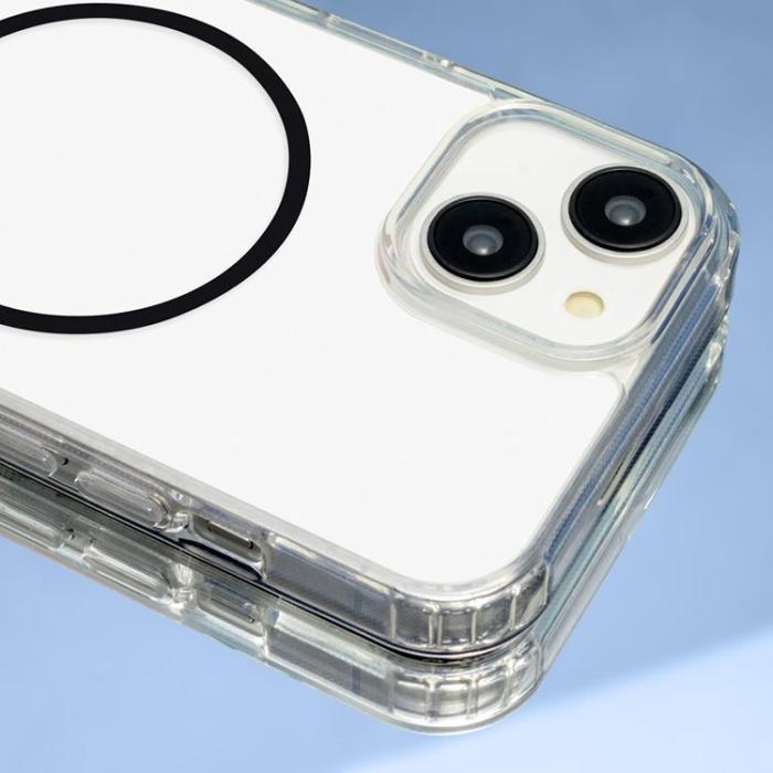 A-One Brand - iPhone 17 Air Mobilskal Magsafe Anti Shock Thin - Svart
